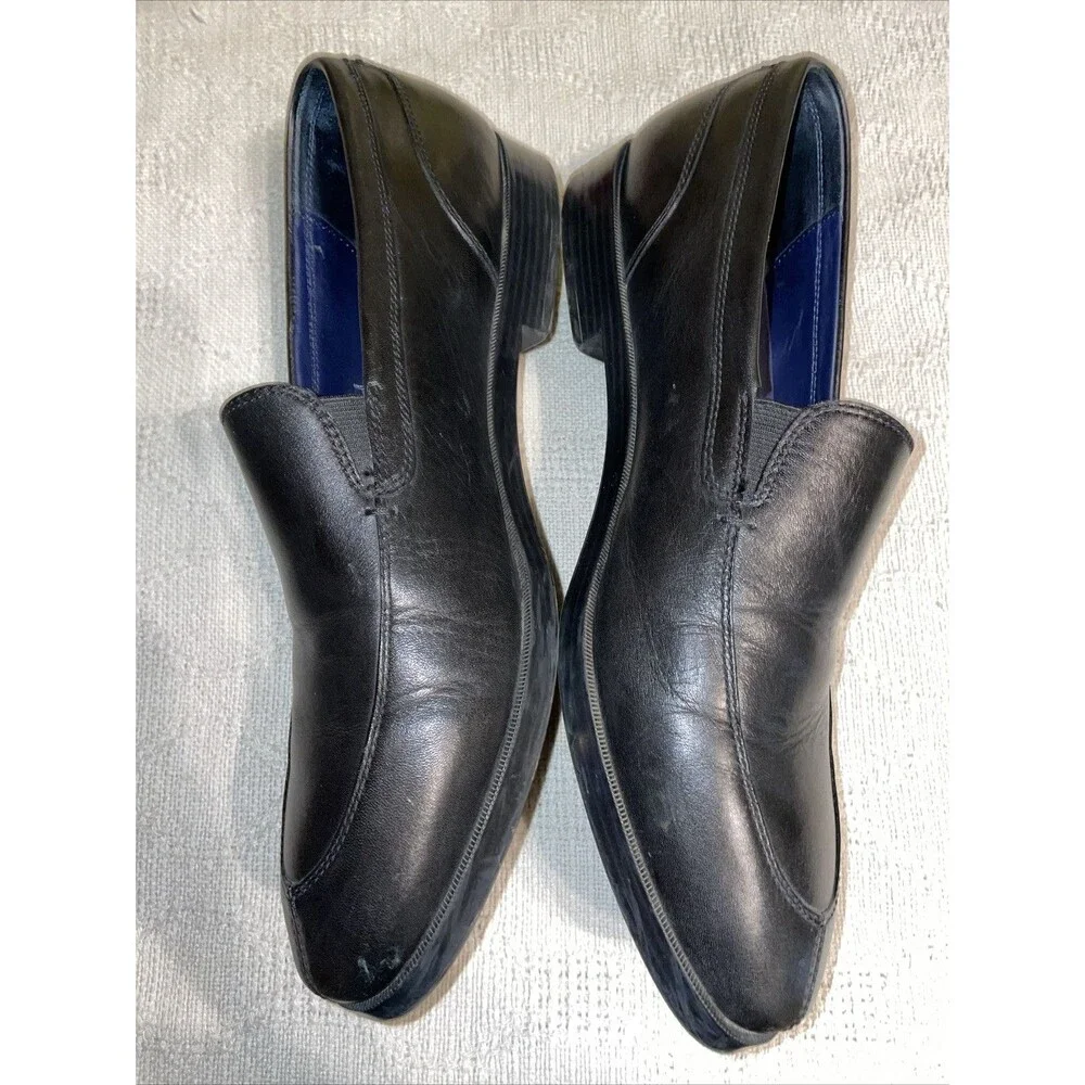 Cole Haan Men’s Dress Shoes Size 11 M Black Leather Business Bicycle Toe